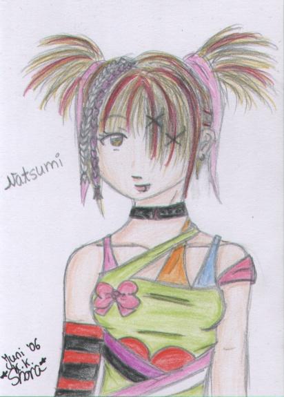Natsumi (sketch for cyborg_katyuska's request) by Teemu