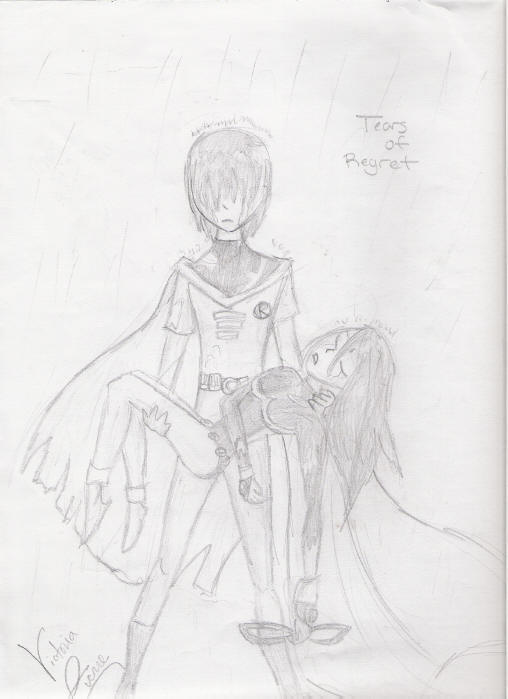 Tears of Regret(Robin and Raven) by TeenAvaGo_1