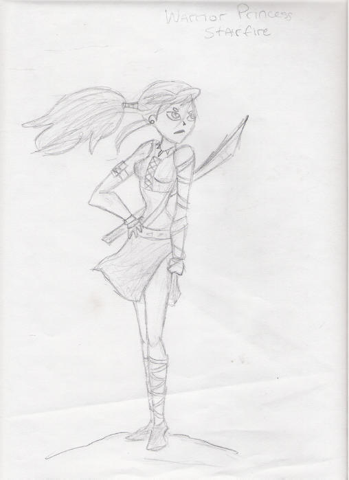 Starfire:Warrior Princess by TeenAvaGo_1