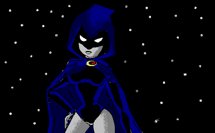 A posing Raven by TeenAvaGo_1