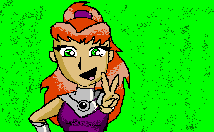 Peace out Starfire! by TeenAvaGo_1