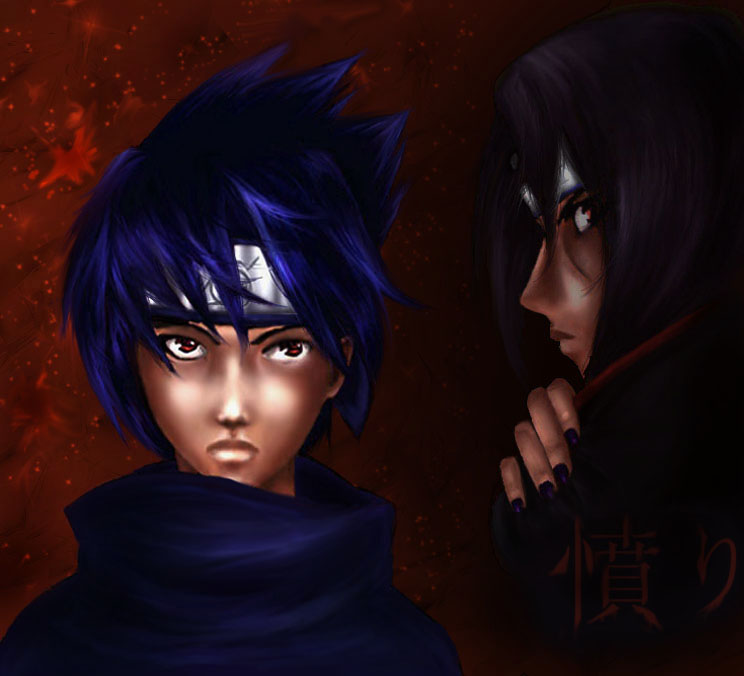 Sasuke and Itachi by TeenAvaGo_1