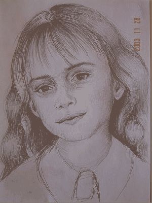 Hermione 'sketch' by TeenTitan_TeenTitan