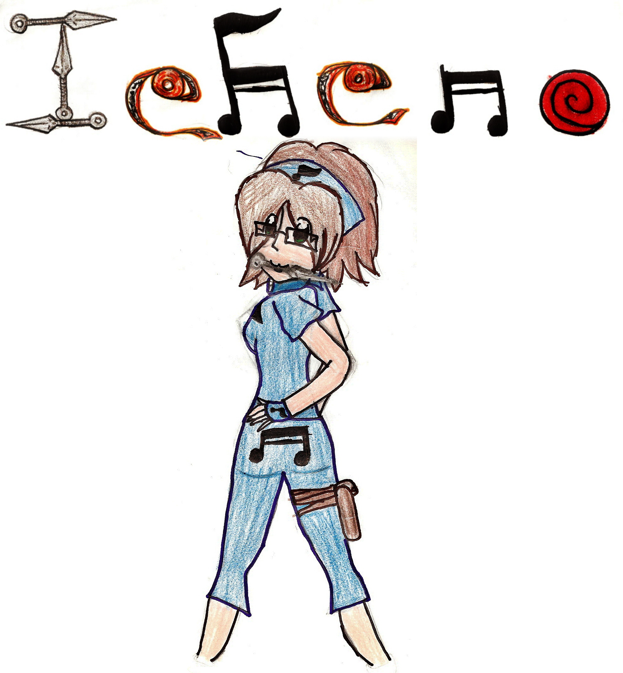 Icheno:  First Design by TehChocoboKween189