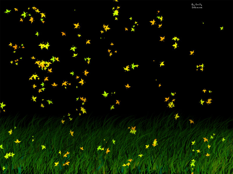Grassy night by TeiTei