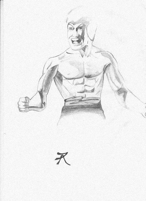 Bruce Lee by TeknomanElvis