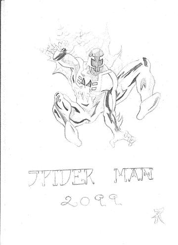 Spider-Man 2099 by TeknomanElvis