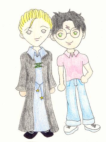 Harry and Draco (For Yume no Neko) by TellBell
