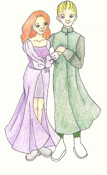 Draco and Ginny Malfoy by TellBell