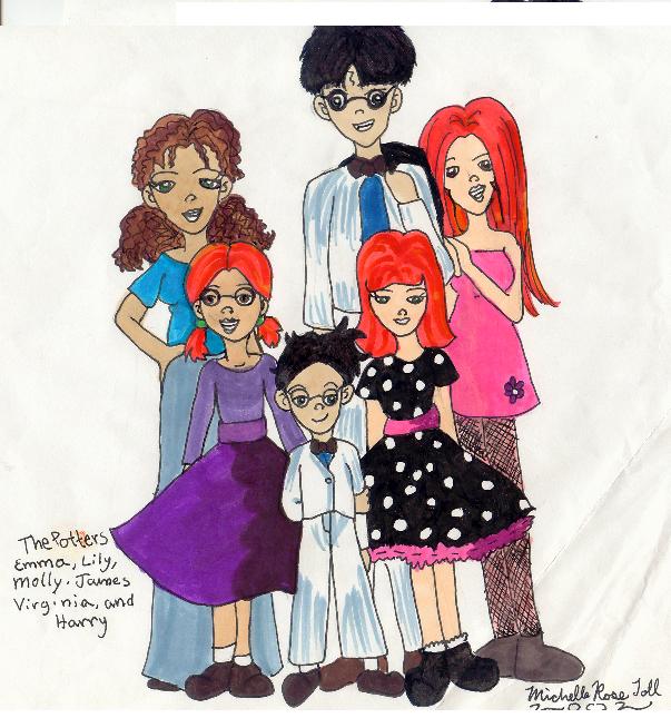 Harry Potter and His New Family by TellBell