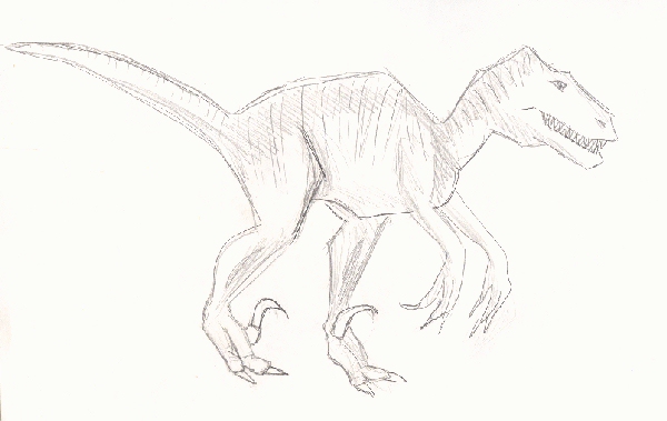 Velociraptor (For Jhonenfreak) by TellBell