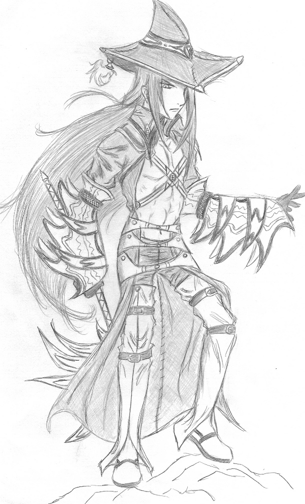 Black Mage Sephiroth: FFX-2 Style! by TenthDivine