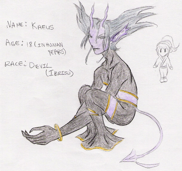 VG Character #9: Kaeus, Alluring Devil by TenthDivine