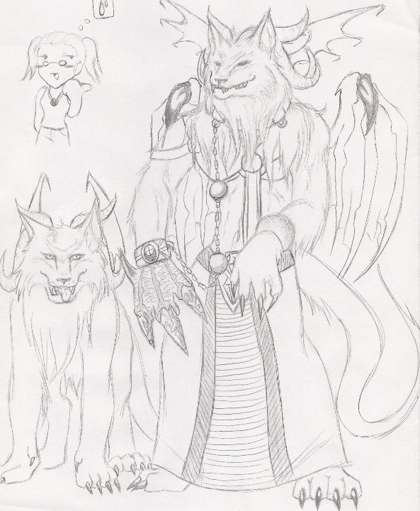 Kainwolf as a Cherub by TenthDivine
