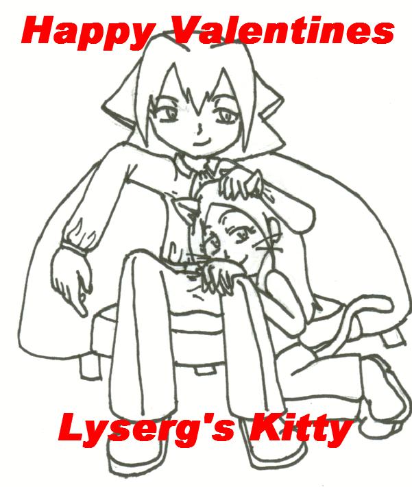 happy valentines Lyserg's_Kitty by Tephy113