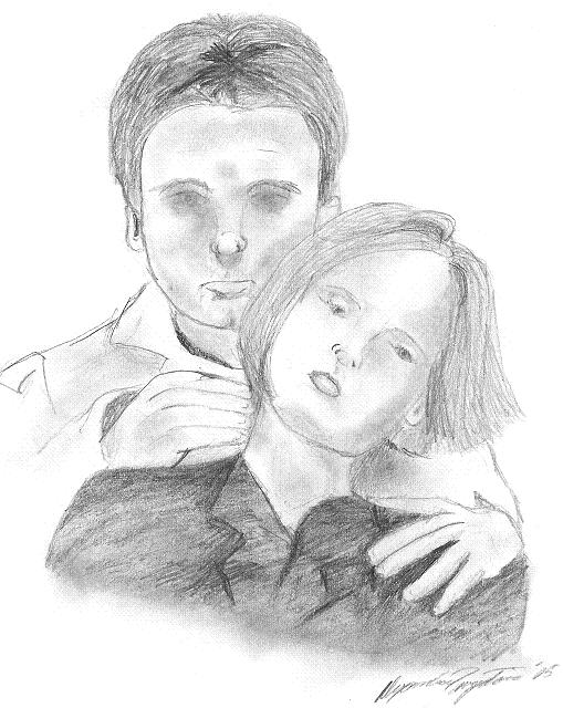 Mulder/Scully Shippy Pic by TerraShallDie