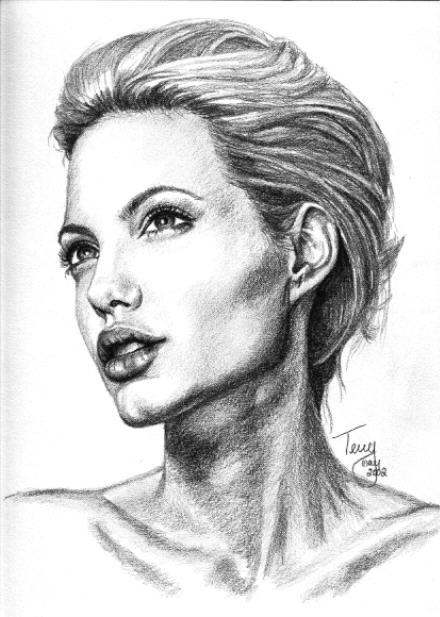 Angelina Jolie by TerryXart