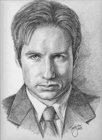 Fox Mulder, FBI by TerryXart