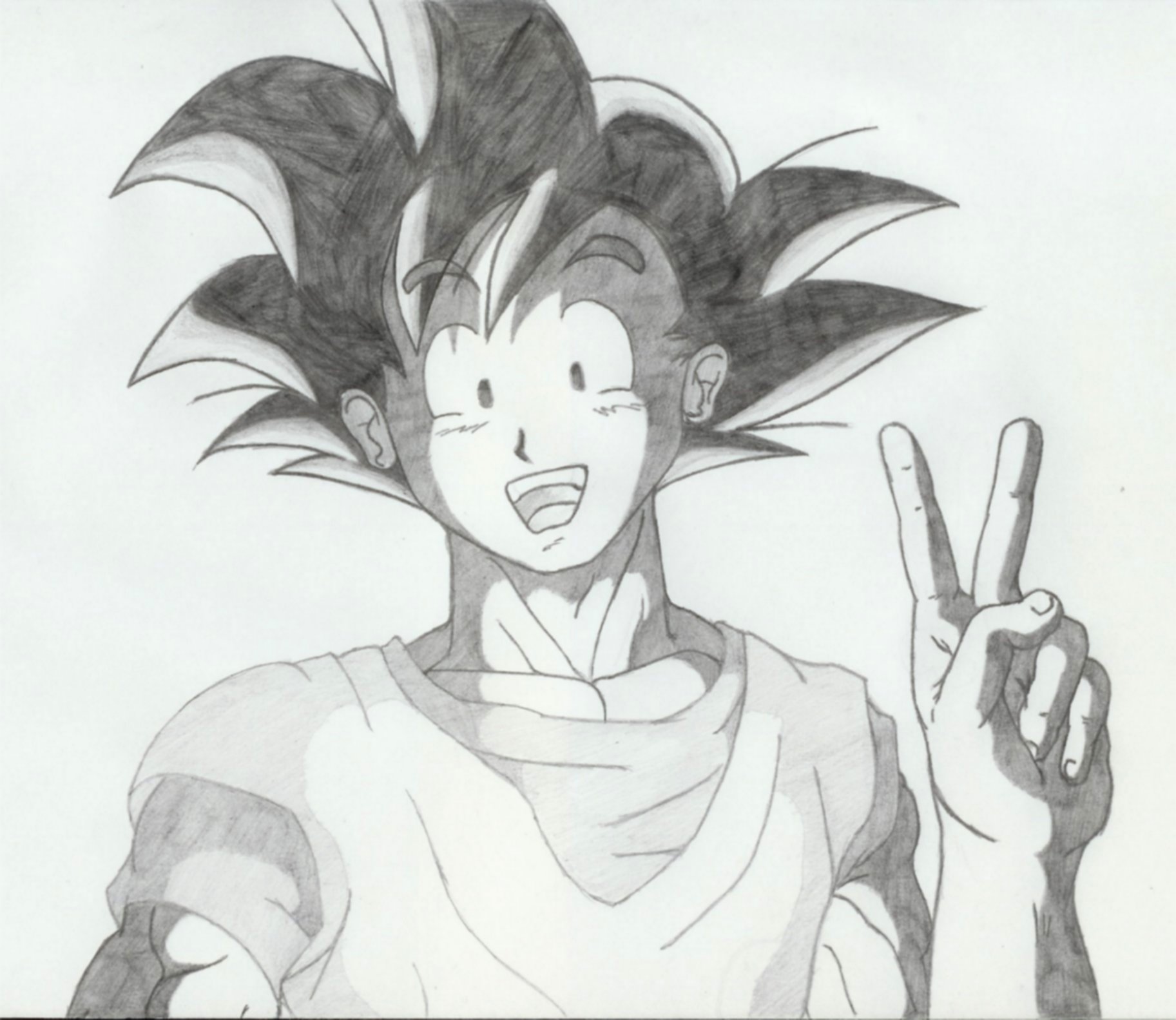 Goku sketch pic by That_Man86