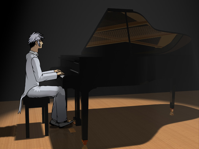Haru the Concert Pianist by TheArchitect