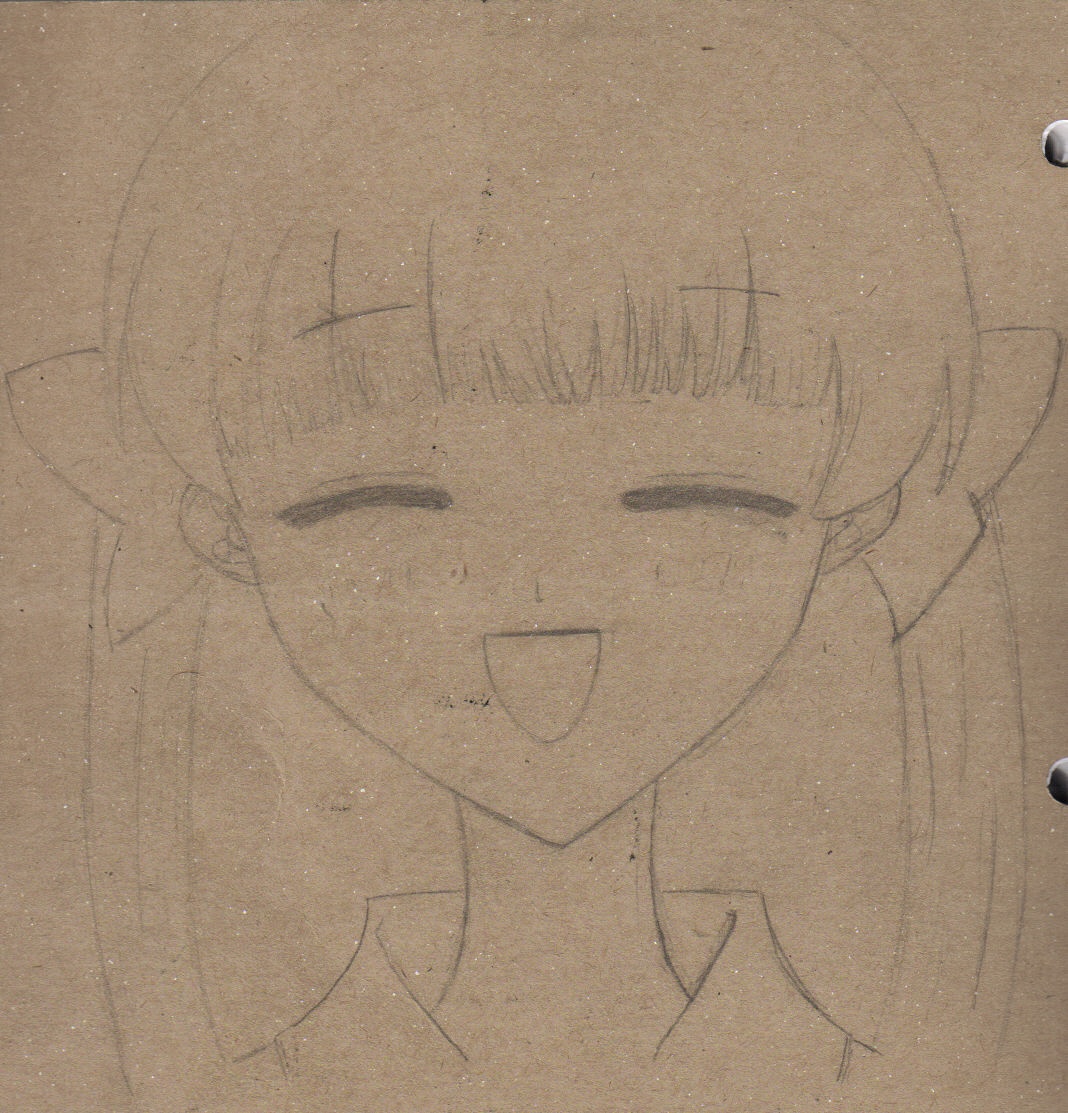 Tohru Honda... (on the back of a notebook) by TheCarrot