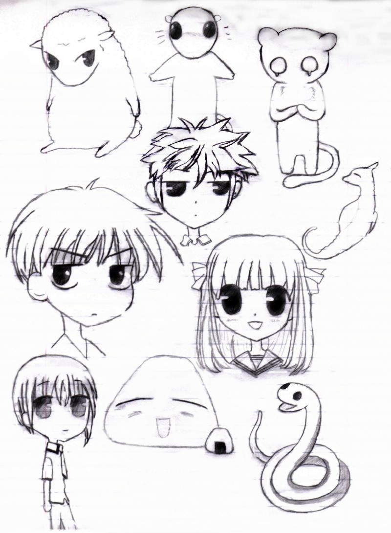 Chibi Furuba Collage-thing :] by TheCarrot