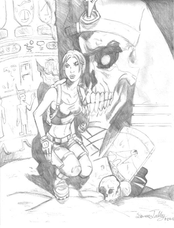 Tomb Raider by TheCartoonist