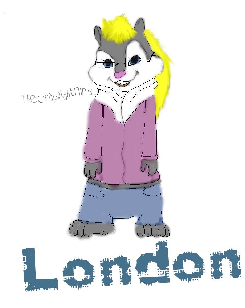 London The Chipmunk by TheCrapRightArt