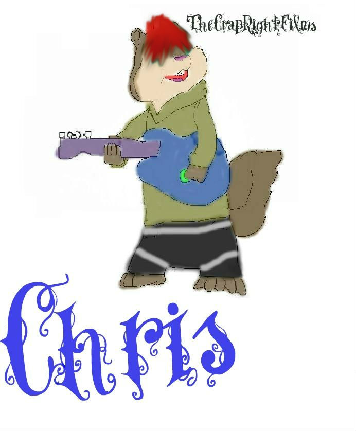 Chris The Chipmunk by TheCrapRightArt