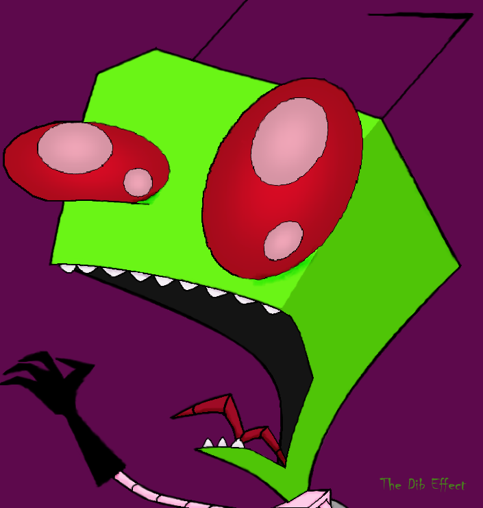 Screaming Zim by TheDibEffect