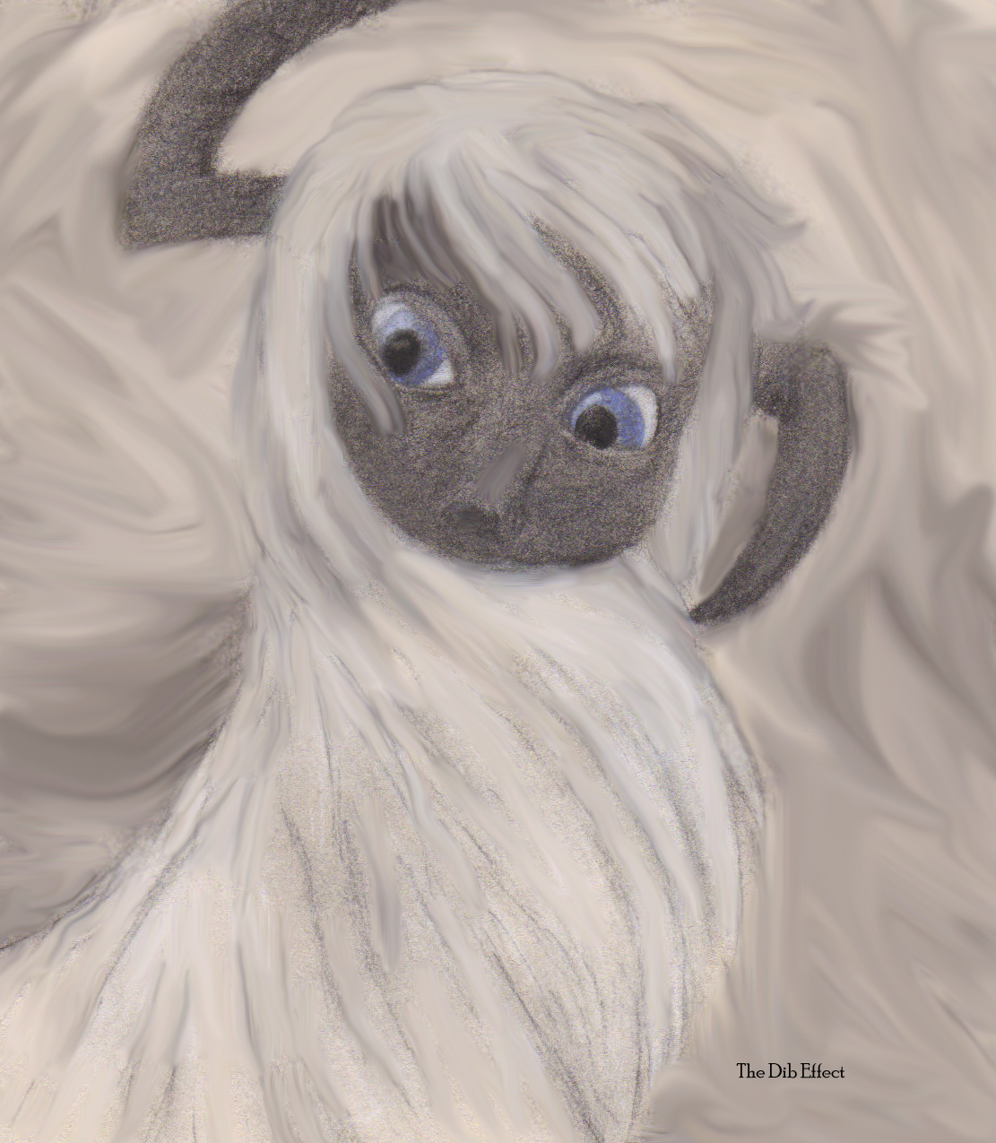 Absol Watching by TheDibEffect