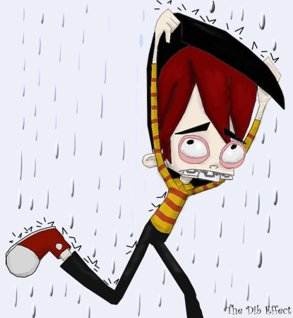 Kyle Caught in the Rain by TheDibEffect