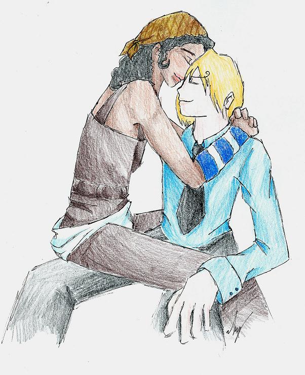 Sanji and Usopp! by TheFreckledChicken