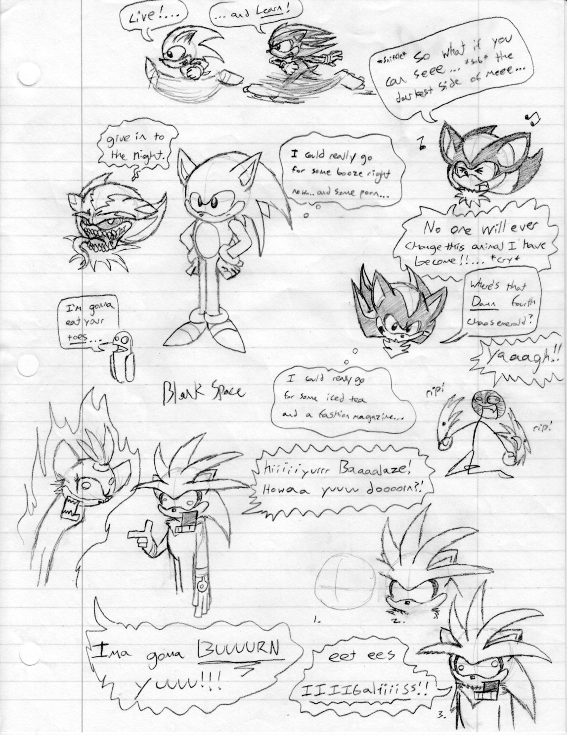 Class Doodles 4 by TheGameArtCritic