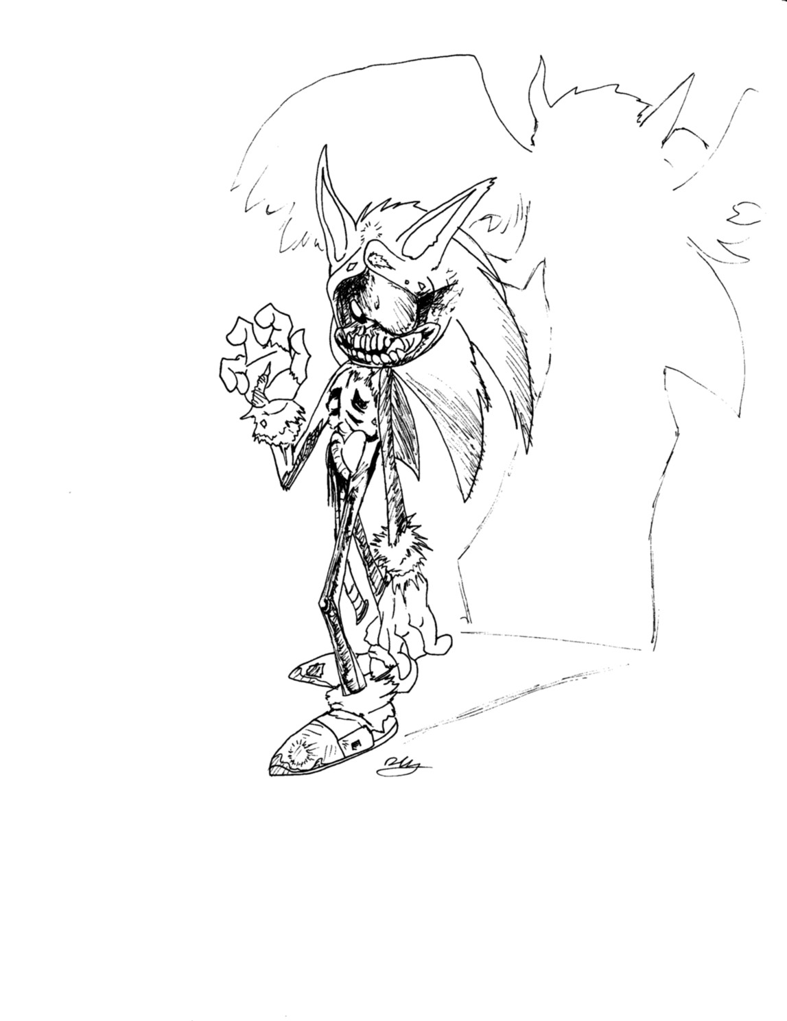ZOMBEH SONIC! by TheGameArtCritic