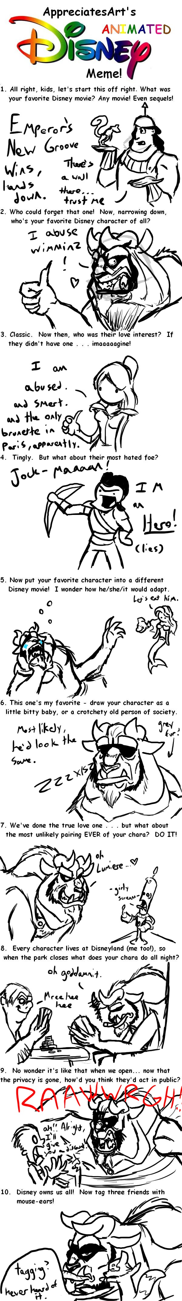 The Disney Meme by TheGameArtCritic
