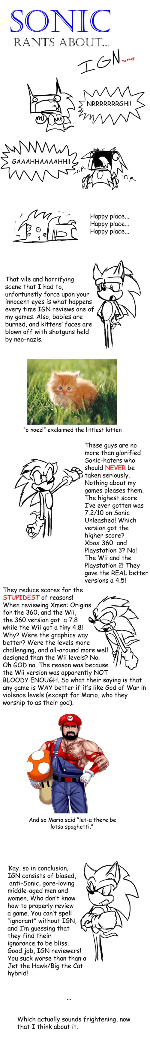 Sonic Rants About... IGN by TheGameArtCritic