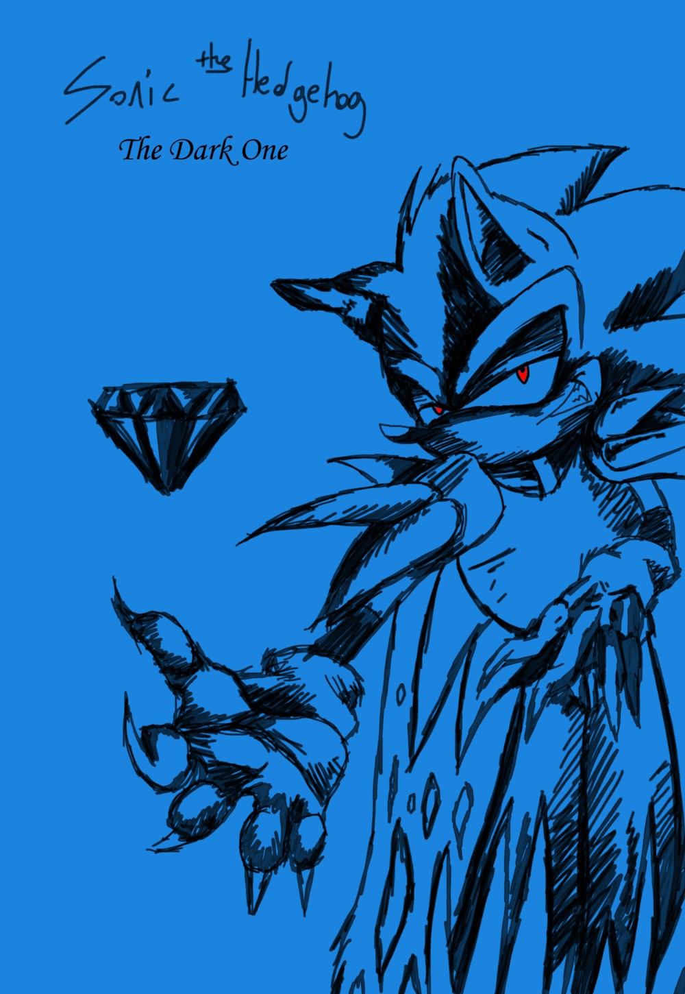 ASADAE - Sonic, The Dark One by TheGameArtCritic