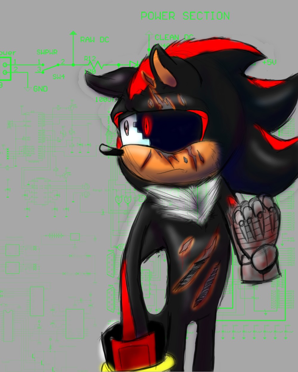 The Shadow Android by TheGameArtCritic