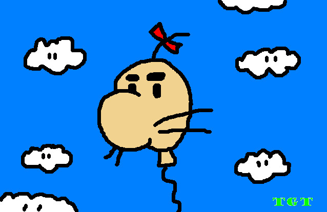 Mr.Saturn Balloon by TheGreenThunder