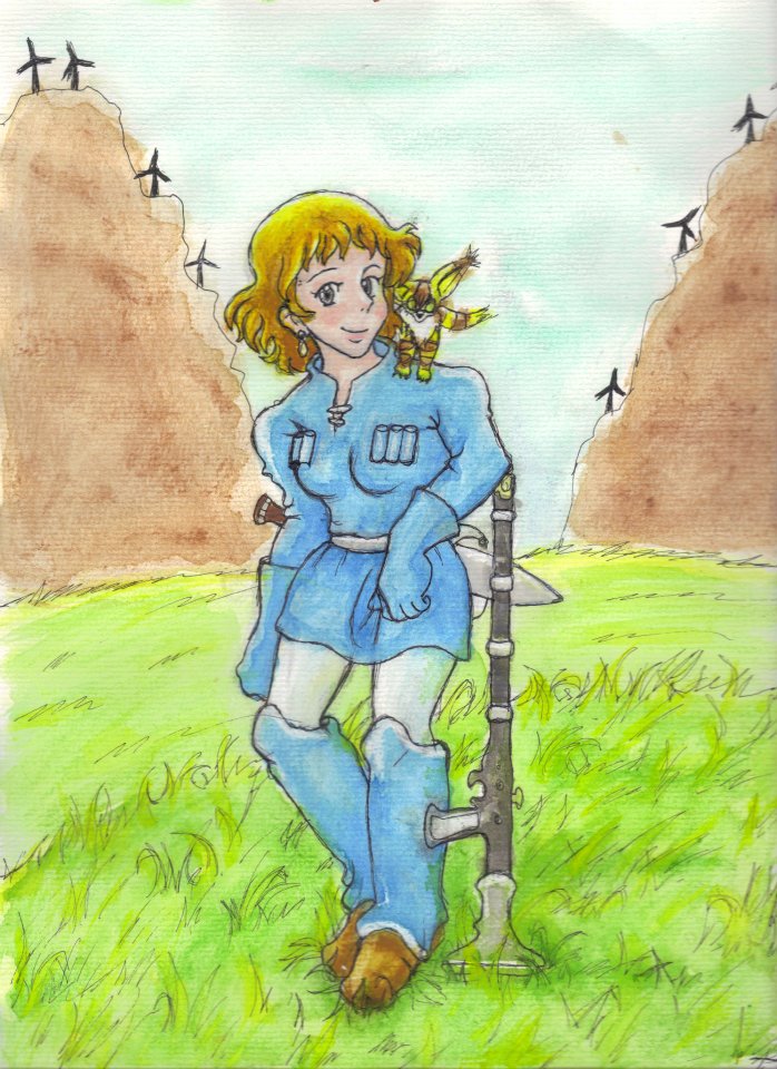Nausicaa of the Valley of the Wind by TheIrishFay