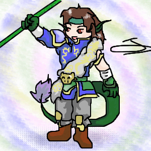 Chibi-Zhao Yun by TheJessieMonster