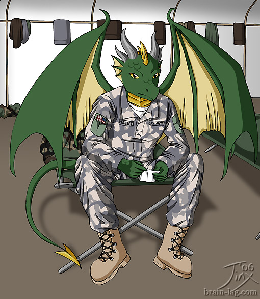Dragon Soldier by TheJinx