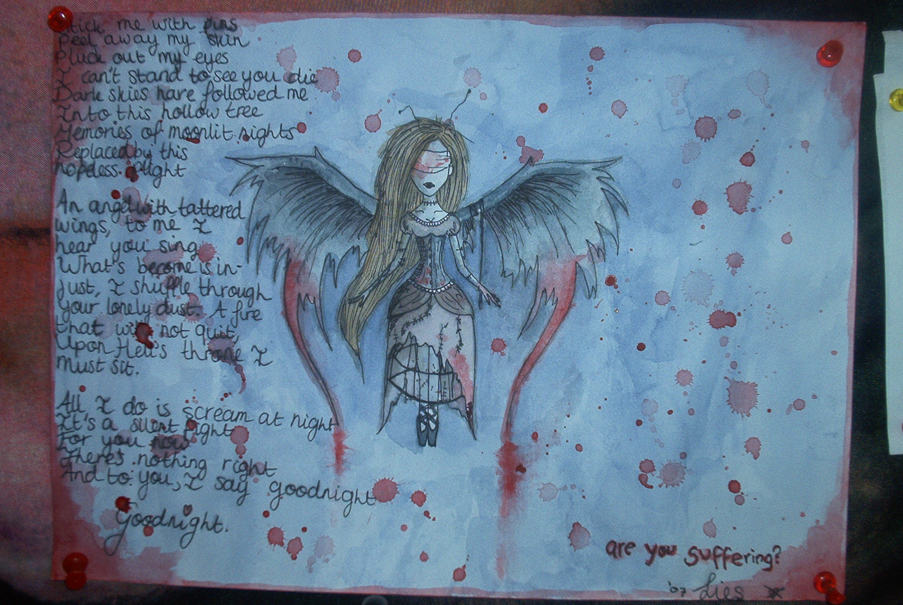 Angel with Tattered wings by TheLastVampire