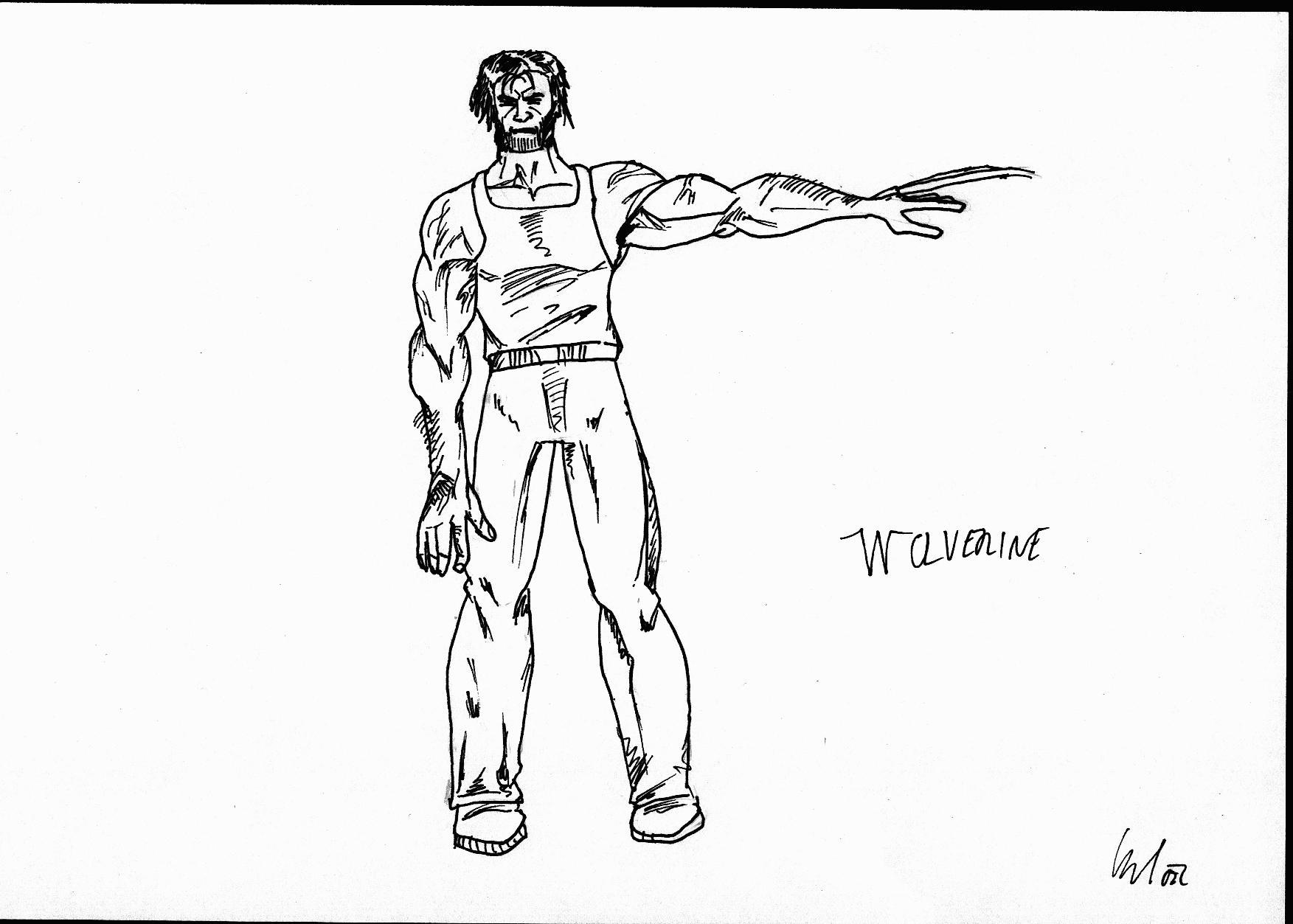 Wolverine sketch by ThePeoplesChamp