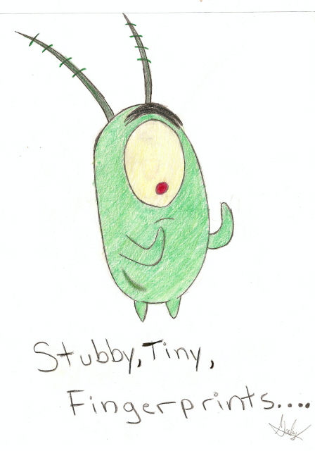 Stubby, Tiny, Fingerprints.............. by TheREALViolet