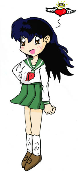 Chibi Kagome! ^-^ by TheShadowintheLight