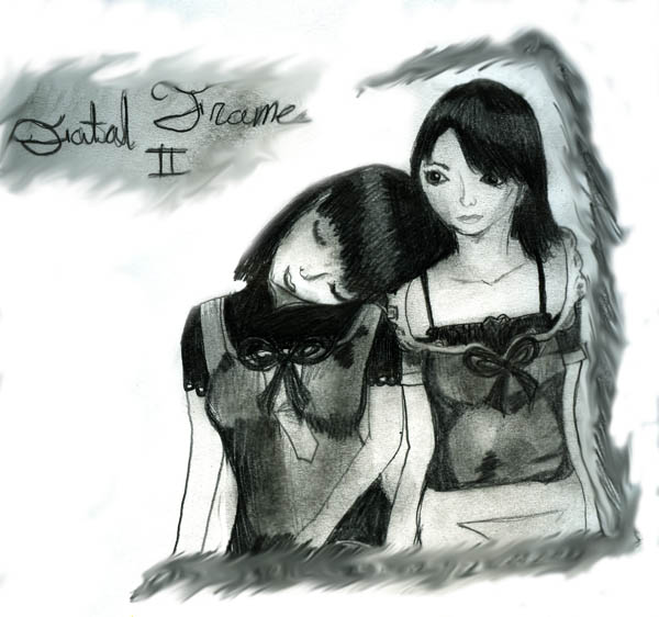 Mio and Mayu from Fatal Frame 2 by TheShadowintheLight