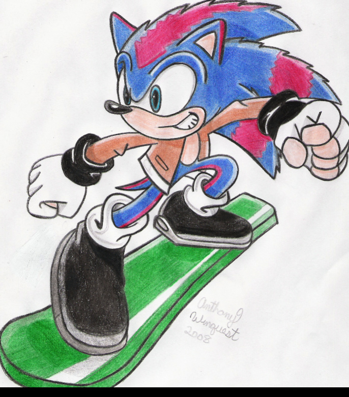 Speed The Hedgehog by TheSpeedKing