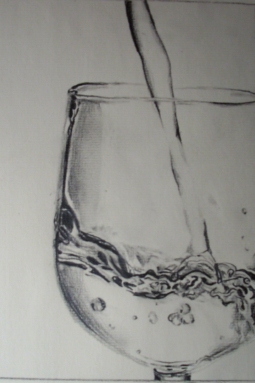 Water Glass by TheTangoMaureen